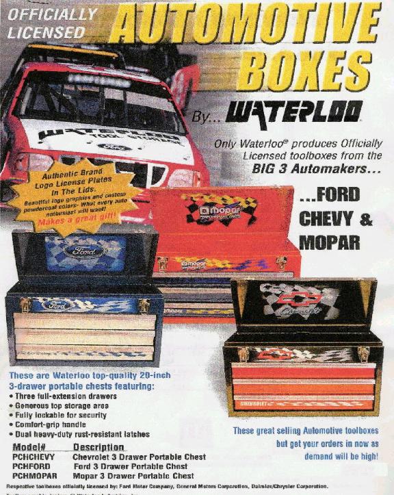 Chevy Ford Mopar Tool Boxes